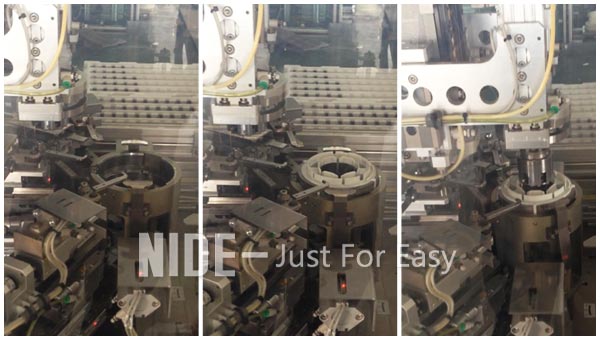 Servo motor BLDC stator winding machine