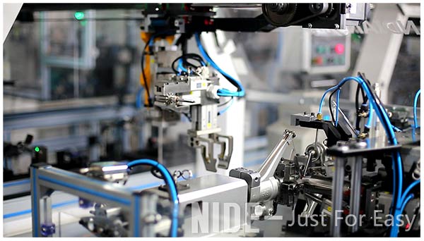 the motor armature manufacturing production line rotor coil winding machine 