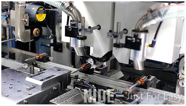 rotor commutator turning machine