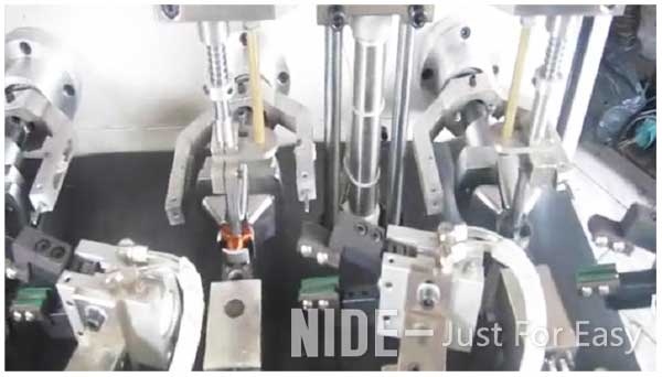 armature coil winding machine