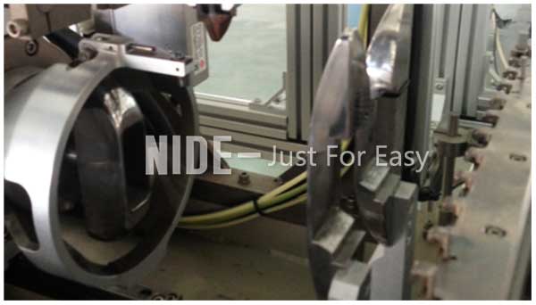 Straight bar Stator coil winding machine