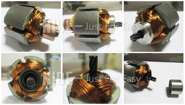 5 slots motor armature winding machine