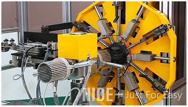 wave winding machine