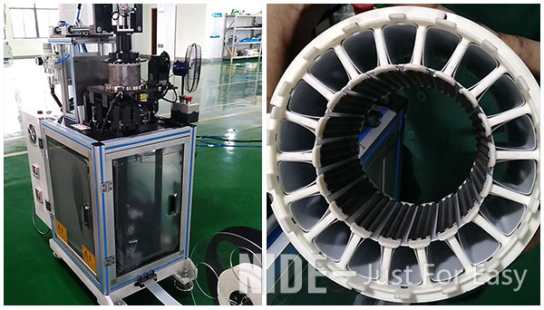BLDC brushless motor stator paper inserting machine