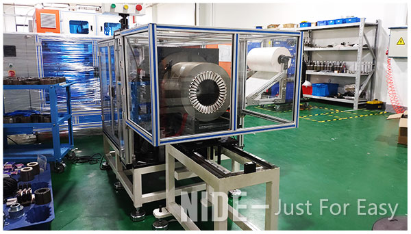 Auto submersible motor stator slot paper inserting machine-2