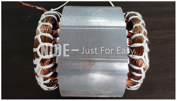 Semi auto fan motor stator coil lacing equipment mechanical-3