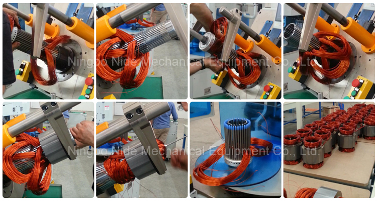 stator coil inserting machine
