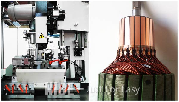 commutator turning machine