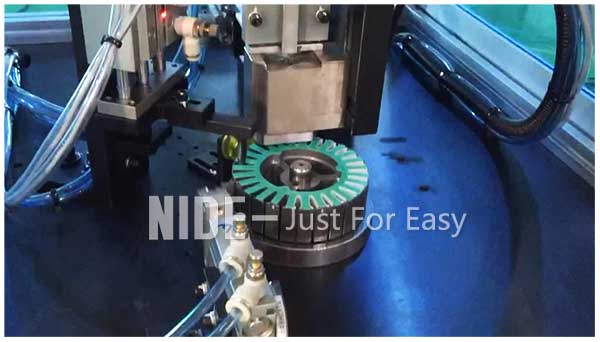 electric bike motor stator insulation paper insertion
