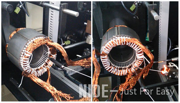 big stator coil lacer machine