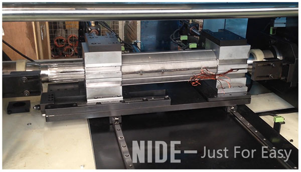 Horizontal Type Long Stator Coils Forming Machine for deep well pump motor-2