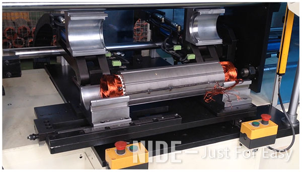 Horizontal Type Long Stator Coils Forming Machine for deep well pump motor-3