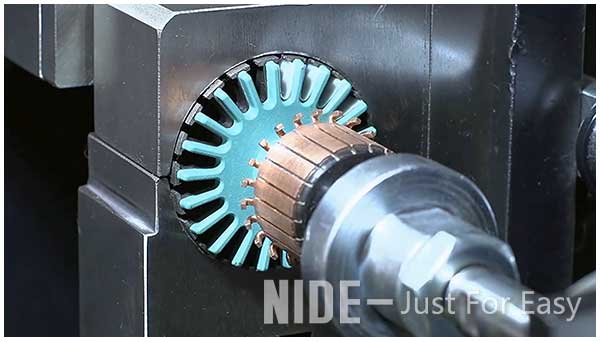 Autoamtic motor Armature Rotor slot insulation paper inserting machine.jpg