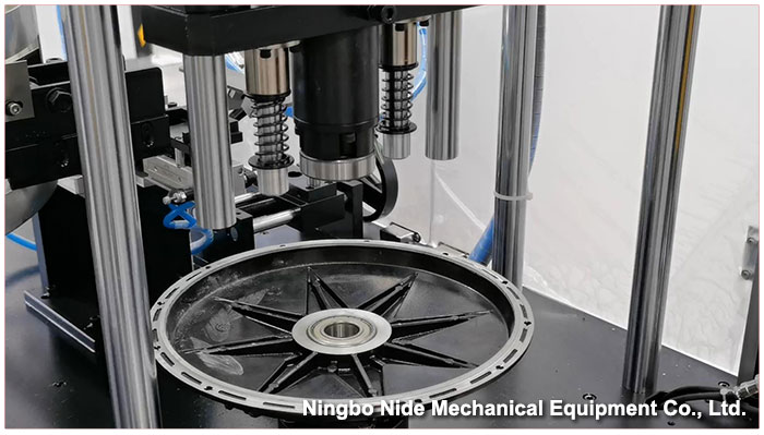 BLDC Wheel Motor Bearing Oil Seal Automatic Pressing and Guling Machine .jpg