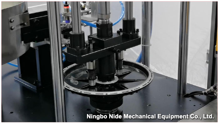 BLDC Wheel Motor Bearing Oil Seal Automatic Pressing and Guling Machine .jpg